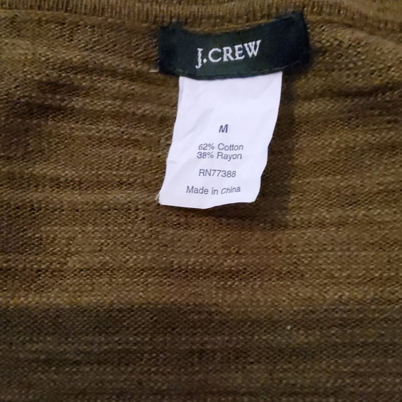 J. Crew Military Style Cardigan Size Medium - Picture 4 of 6